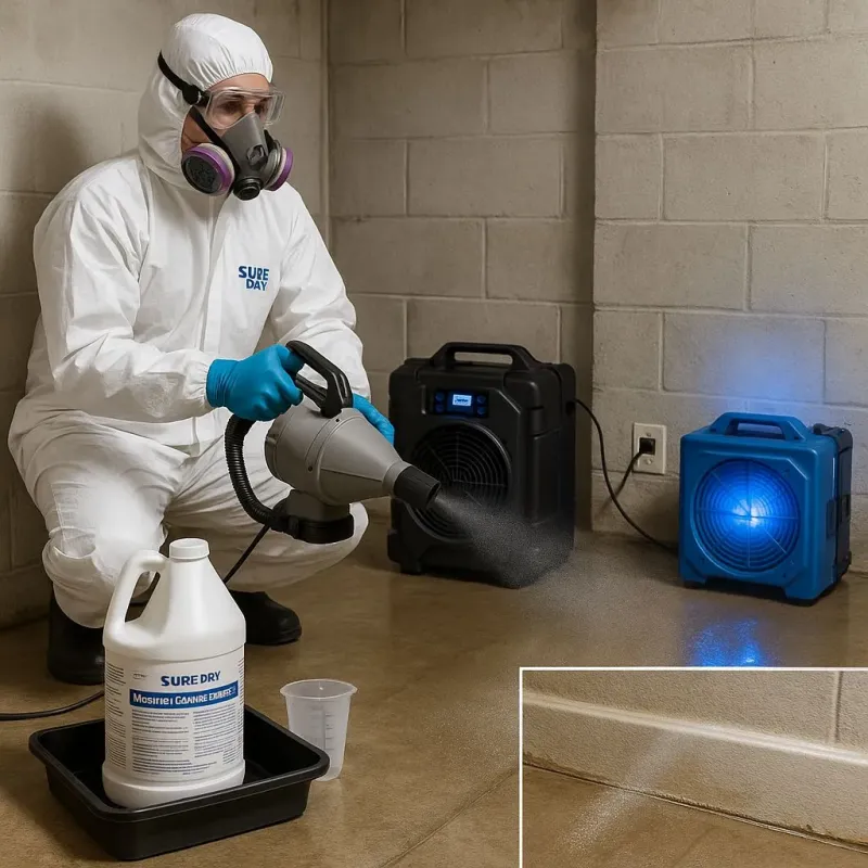 Sanitization and Odor Removal process in Heathrow, FL
