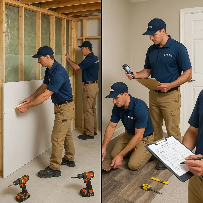 Repairs and Reconstruction process in Heathrow, FL